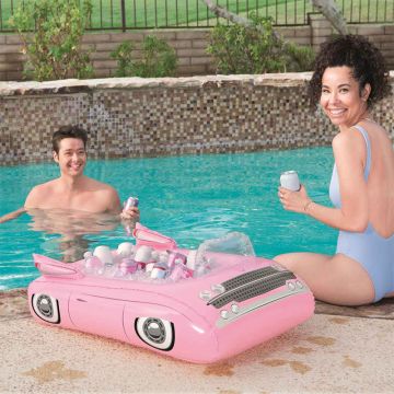 FLYTLEKSAK PINK PARTY CAR COOLER PLANET POOL